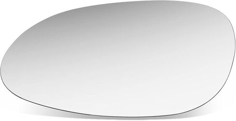 Auto Dynasty Factory Style Flat Side View Mirror Glass Lens Compatible with Buick Century Regal Oldsmobile Intrigue 1997-2005, Driver Left Side, Silver Reflective in Kuwait