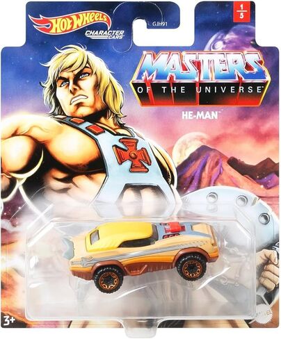 Hot Wheels Masters of The Universe He-Man Character Cars 1/5 in Kuwait