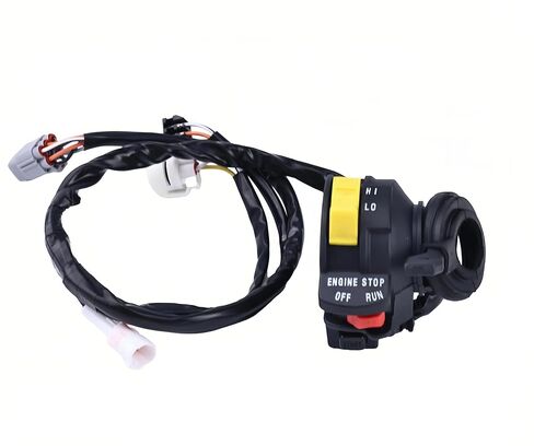 Left Handlebar Start Stop Kill Headlight Switch 37400-45G00 Compatible with Suzuki 2006-2009 LTR450 LTR450Z QuadRacer 450 in Kuwait