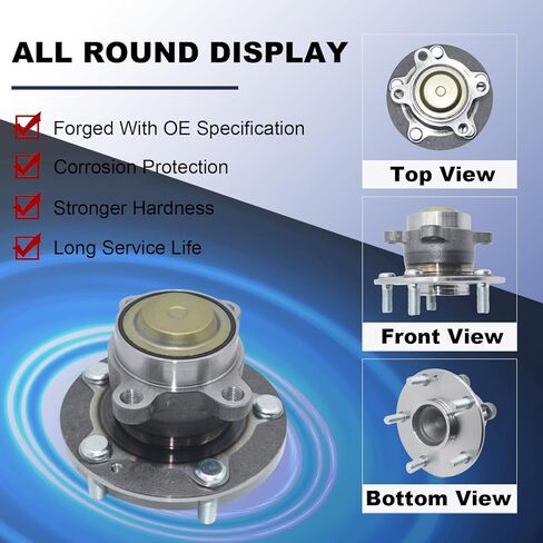 512570 Rear Wheel Bearing and Hub Assembly Compatible with 2016-2021 Honda Civic, 2019-2022 Honda Insight in Saudi Arabia