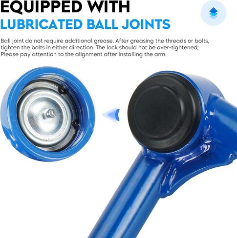 Front Upper Control Arms w/Ball Joints Lift 2-4" for Chevy Tahoe & Suburban 1500 & GMC Yukon XL 1500 & Cadillac Escalade 07-14, Silverado & Sierra 1500 07-18, (ONLY forged steel) Suspension Kit in Kuwait