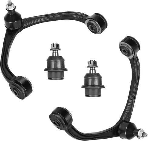 Front Upper Suspension Control Arms + Lower Ball Joints 2WD/4WD - Fit for Dodge Dakota (2005-2010), Ram Dakota (2011), Mitsubishi Raider (2006-2009) in Kuwait