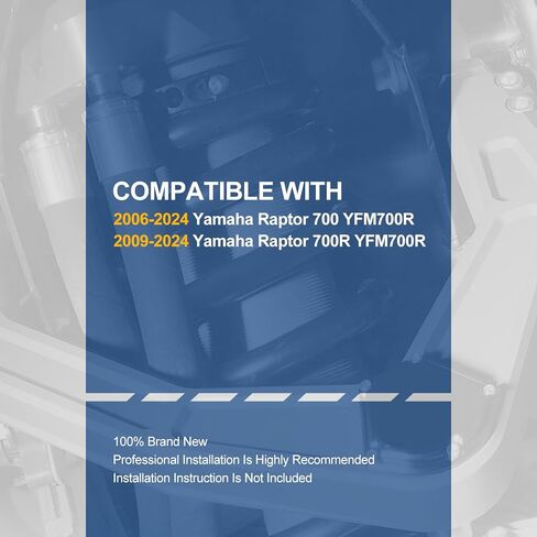 2Pcs Front Lower Tubular Control Arms Suspension Kit with Ball Joint Compatible with Yamaha Raptor 700/700R YFM700R 2006-2024, Left and Right Side, Black Powder Coated in Kuwait