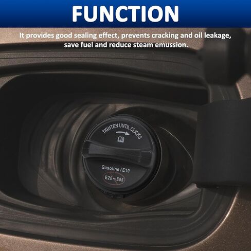 Gas Cap Replacement FC1079 for Ford F-150 from 2004 to 2009, F-150 Heritage from 2004, F-250 Super Duty from 2009 to 2020, F-350 Super Duty from 2009 to 2020, F-450 from 2017 to 2021 Super Duty in Saudi Arabia