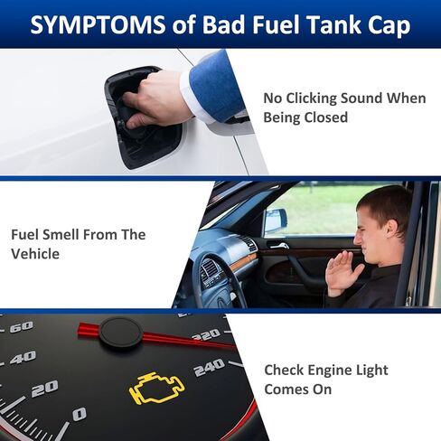 Gas Cap Replacement FC1079 for Ford F-150 from 2004 to 2009, F-150 Heritage from 2004, F-250 Super Duty from 2009 to 2020, F-350 Super Duty from 2009 to 2020, F-450 from 2017 to 2021 Super Duty in Saudi Arabia