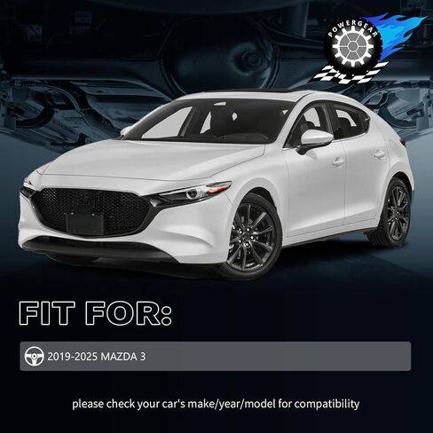 POWERGEAR Control Arm, Front Lower Control Arm With Ball Joint Compatible with 2019-2025 Mazda 3 2019-2025 Mazda 3 Sport Supension Kit CMS761215 CMS761216-2Pcs in Kuwait