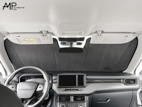 مظلة شمسية قابلة للطي للزجاج الأمامي تناسب طراز 2026 Tesla Model Y SUV، عاكسة مدمجة لظل الشمس كتلة الأشعة فوق البنفسجية واقي حاجب ملحقات عازلة قابلة للطي (صنع في الولايات المتحدة الأمريكية) in Kuwait