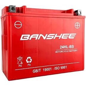 Banshee 24HL-BS 12V 412CCA AGM Powersport Battery in Saudi Arabia