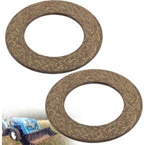 2 Pcs FP5533 Slip Clutch Friction Disc Plate OD 5.5" ID 3.375" Thickness 0.125" Compatible with Rotary Cutters RTH60 RTH72 RTH80 RTS50 1287 1812 2212, Replaces 1805010 31953 64651 (2) in Saudi Arabia
