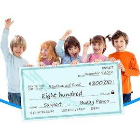30" x 16" Giant Big Blank Check - Oversized Reusable Dry Erase Fake Check for Presentations, Awards, Raffles & Events | Perfect for Endowments, Rewards, Winners & Celebrations in Saudi Arabia