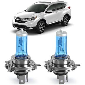 OQSNCV مناسب لهوندا CR-V CRV 2002-2004، 2007-2014 مصابيح أمامية هالوجين عالية الأداء، 9003/H4 مصابيح إضاءة عالية/منخفضة الشعاع + H11 طقم مصابيح بديلة للمصابيح الأمامية للضباب 100 وات 4200 ك، حزمة من 4 in Kuwait