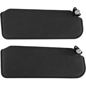1 Pair SV-150 Car Sun Visor, Black Sun Visor Fits for 1993-2002 Pontiac Firebird Chevy Camaro (Without Mirror) in Saudi Arabia