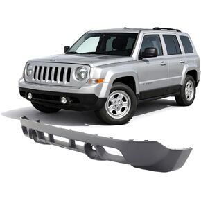 FitParts Compatible With Front Lower Bumper Cover 2011 2012 2013 2014 2015 2016 2017 Jeep Patriot 11 12 13 14 15 16 17. New, Textured. CH1015112 68091525AA in Kuwait