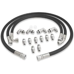 Transmission Cooler Lines Compatible with Duramax Allison Chevy/GMC 6.6L LB7 LLY LBZ LMM 2001-2005 Diesel in Saudi Arabia