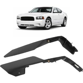 ALMULOO Left&Right Front Bumper Inner Brackets Compatible with 2006-2010 Dodge Charger/2008 Dodge Magnum Replacement for 4806230AD 4806231AD CH1042105 CH1043105 Plastic(PP+GF10%) 2PCS in Saudi Arabia
