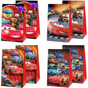 ARHAVI 12Pcs Cars Party Gift Bags Goodie Bags for Kids Birthday Decorations Party Supplies in Kuwait