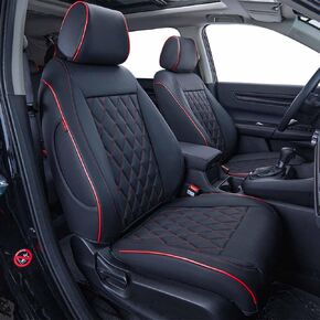 EKR Passport Seat Covers Custom Fit for Honda Passport RTL/TrailSport 2026 Leather Car Seat Cover Full Set for SUV,Faux Leather (Black) in Saudi Arabia