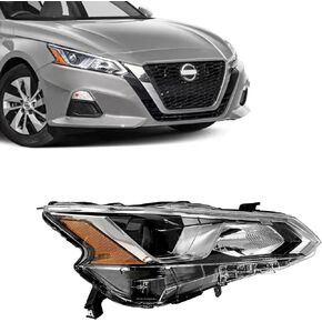 Right Passenger Side Halogen Headlight HeadLamp Compatible with 2013 2014 2015 Nissan Altima Sedan in Saudi Arabia