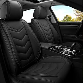 ADERN Car Seat Covers for Buick Enclave 2008-2026, Premium Nappa Leather Car Seat Cover, Stylish Sport Seat Covers， Automobile Seat Cover Sets.(Standard 2 Seats/Beige) in Saudi Arabia