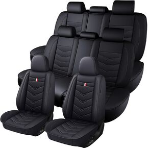 Car Seat Covers 8 Seats for Mercedes-Benz Metris 2017-2023,Premium Nappa Leather Waterproof Durable Seat Cover,Compatible Airbag Easy Install Clean Full Sets(Deluxe,Black) in Saudi Arabia