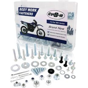 250 قطعة طقم مسامير الجسم يصلح ل WR250F WR400F WR125R WR450F WR125X WR250R WR250X مسامير ربط الجسم الترابية دراجة مسامير السحابات مجموعة in Kuwait