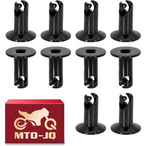 7075-Aluminum 5/16" Flush Allen Head Quarter Turn Fasteners, .500 Grip Dzus Button Flush Hexagonal Rotating Fasteners, Black (10-Pack) in Saudi Arabia