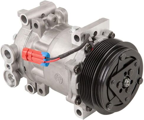 AC Compressor & 7 Groove A/C Clutch For Chevy Kodiak GMC TopKick Diesel Replaces Sanden SD7H15 4796 4362 4396 - BuyAutoParts 60-01804NA New in Kuwait