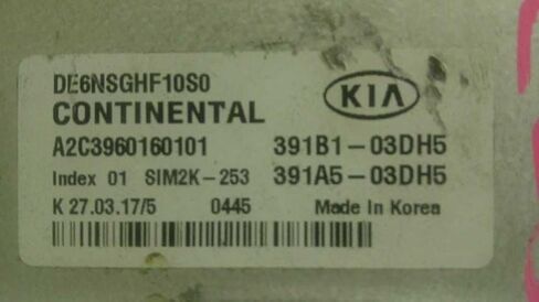 Engine ECM Control Module Fits 2017 17 Compatible with KIA NIRO 391A50-3DH5 391A503DH5 in Kuwait