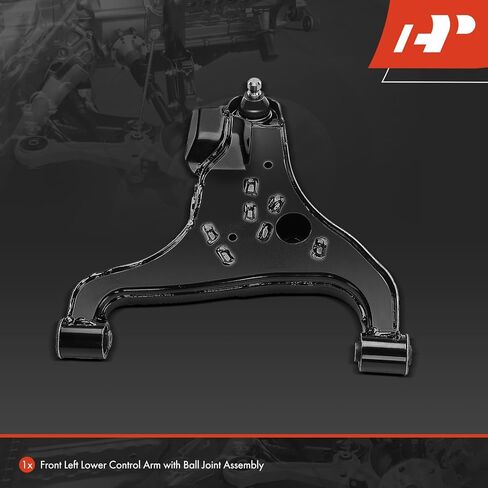 A-Premium Front Left Lower Control Arm, with Ball Joint & Bushing, Compatible with Nissan Pathfinder Armada 2004, TITAN 2004-2015 2017-2023, Armada 2005-2015 2017-2023 & Infiniti QX56 2004-2013 in Kuwait