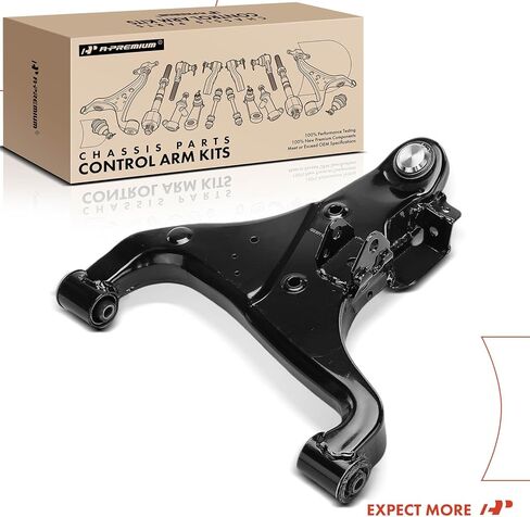 A-Premium Front Left Lower Control Arm, with Ball Joint & Bushing, Compatible with Nissan Pathfinder Armada 2004, TITAN 2004-2015 2017-2023, Armada 2005-2015 2017-2023 & Infiniti QX56 2004-2013 in Kuwait