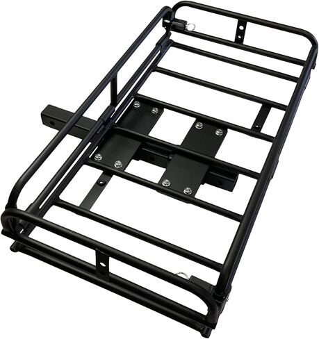 Trail Width 36"x19"x6" 300 lb capcity Versatile Cargo Carrier Fits 2" Receiver Heavy Duty Construction U-6063 in Saudi Arabia