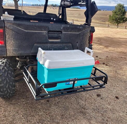 Trail Width 36"x19"x6" 300 lb capcity Versatile Cargo Carrier Fits 2" Receiver Heavy Duty Construction U-6063 in Saudi Arabia