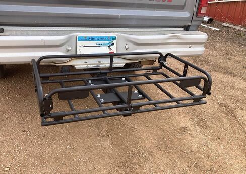 Trail Width 36"x19"x6" 300 lb capcity Versatile Cargo Carrier Fits 2" Receiver Heavy Duty Construction U-6063 in Saudi Arabia