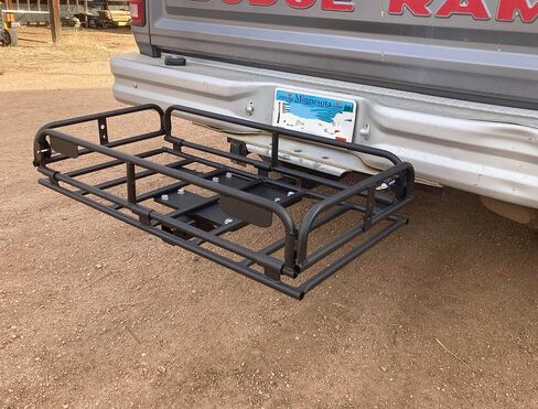 Trail Width 36"x19"x6" 300 lb capcity Versatile Cargo Carrier Fits 2" Receiver Heavy Duty Construction U-6063 in Saudi Arabia
