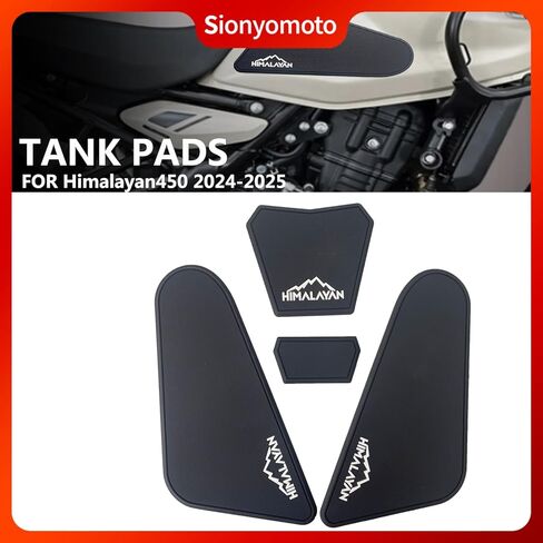 Fuel Gas Tank Pad Protector Stickers Decal Set Compatible with Motorcycle Himalayan 450 450 2024 2025 4pcs in Saudi Arabia