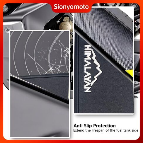 Fuel Gas Tank Pad Protector Stickers Decal Set Compatible with Motorcycle Himalayan 450 450 2024 2025 4pcs in Saudi Arabia