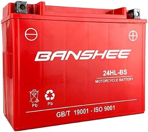 Banshee 24HL-BS 12V 412CCA AGM Powersport Battery in Saudi Arabia