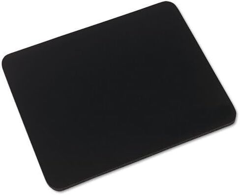 (6 Pack Value Bundle) IVR52448 Natural Rubber Mouse Pad, Black in Kuwait
