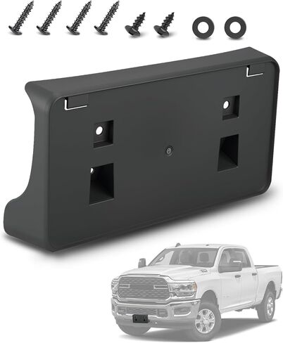 Bestview Front License Plate Bracket Compatible with 2019-2024 Dodge Ram 1500 | OEM Replacement Part# 68274215AE in Kuwait