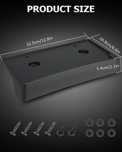 Bestview Front License Plate Bracket Compatible with 2019-2024 Dodge Ram 1500 | OEM Replacement Part# 68274215AE in Kuwait