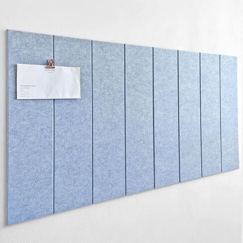 Cork Board 24 x36 Alternative - 6 Pack Felt Wall Tiles with Safe Removable Adhesive Tabs, Cork Boards for Walls Cork Board for Home Office Pin Board Tack Board - Beige in Saudi Arabia