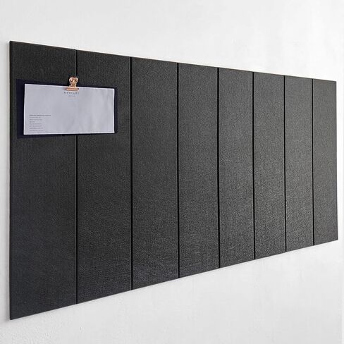 Cork Board 24 x36 Alternative - 6 Pack Felt Wall Tiles with Safe Removable Adhesive Tabs, Cork Boards for Walls Cork Board for Home Office Pin Board Tack Board - Beige in Saudi Arabia