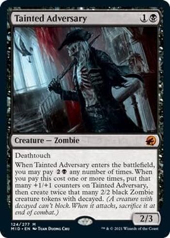 Magic: The Gathering - Tainted Adversary - Innistrad: Midnight Hunt in Kuwait