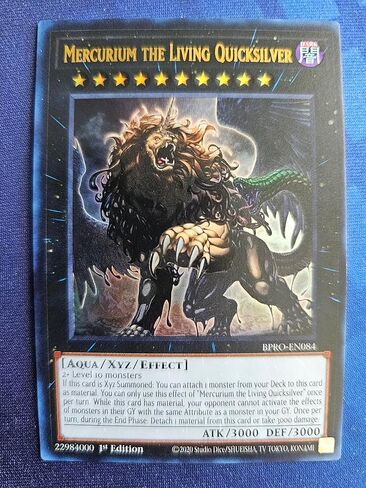 Mercurium The Living Quicksilver - BPRO-EN084 - Ultra Rare - 1st Edition in Saudi Arabia