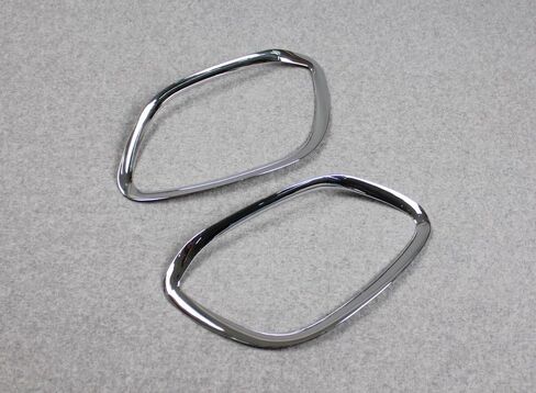 For Mercedes Benz GLC GLC300 X 205 2016 2017 2018 2019 Chrome Front Fog Light Cover Trims in Saudi Arabia