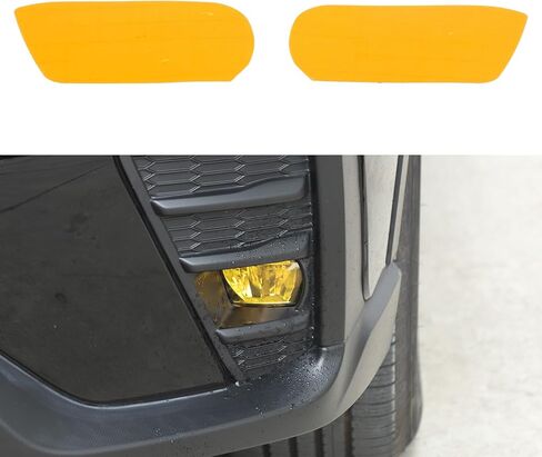 Precut Fog Light Film Compatible with Subaru Ascent 2019-2026, Fog Lights Film Sticker Decals Accessories (Yellow - Front Fog Lights) in Kuwait