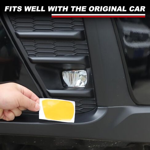 Precut Fog Light Film Compatible with Subaru Ascent 2019-2026, Fog Lights Film Sticker Decals Accessories (Yellow - Front Fog Lights) in Kuwait