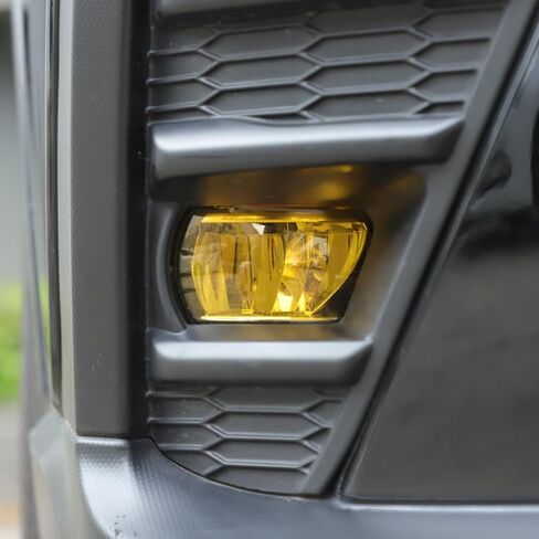 Precut Fog Light Film Compatible with Subaru Ascent 2019-2026, Fog Lights Film Sticker Decals Accessories (Yellow - Front Fog Lights) in Kuwait