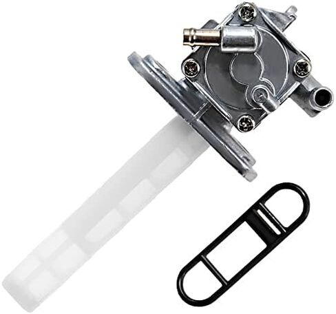 Hoypeyfiy 44300-45370 Gas Fuel Valve Petcock Switch with Gasket, Fuel Tank Valve Replacement for Suzuki GS300 GS450 GS550 GS650 GS750 GS850 GS1000 GS1100, Replace 44300-45371 44300-34470 in Kuwait
