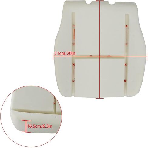 FZJDSD Driver & Passenger Bottom Replacement Seat Foam Cushions Compatible with Chevy Silverado 1500 2500 Tahoe Avalanche Suburban GMC Sierra 1500 2500 Yukon 2007 2008 2009 2010 2011 2012 2013 2014 in Kuwait
